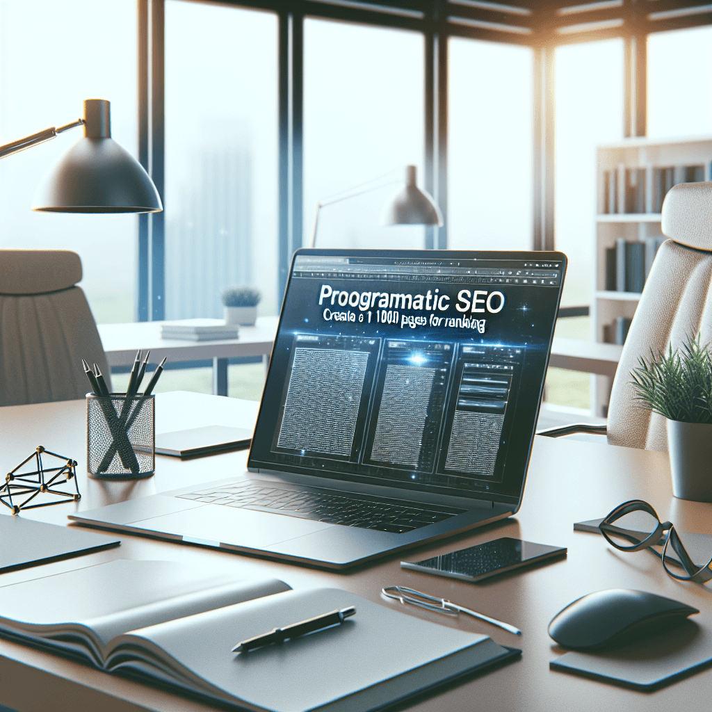 Programmatic SEO: How to Create 1000+ Pages That Rank